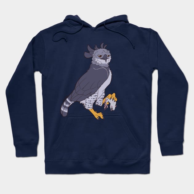 Harpy Eagle Hoodie by TaksArt